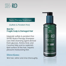 Load image into Gallery viewer, SH-RD Nutra-Therapy Shampoo (Sulfate & Paraben free) (8.45oz/250ml)