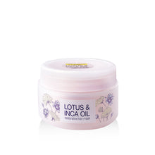 Load image into Gallery viewer, Lotus &amp; Inca Oil Restorative Hair Mask
